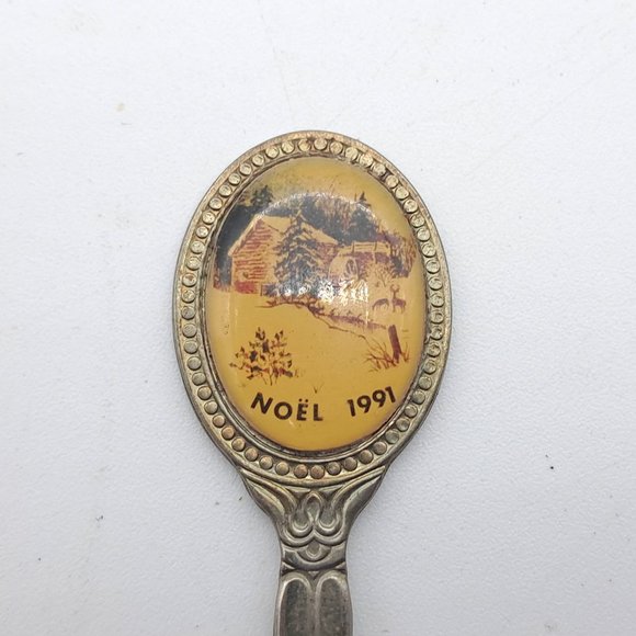 5 Mixed Souvenir Spoons -The Vatican, Noel, Acaupolco, Isolabella, Mijas - Picture 7 of 11